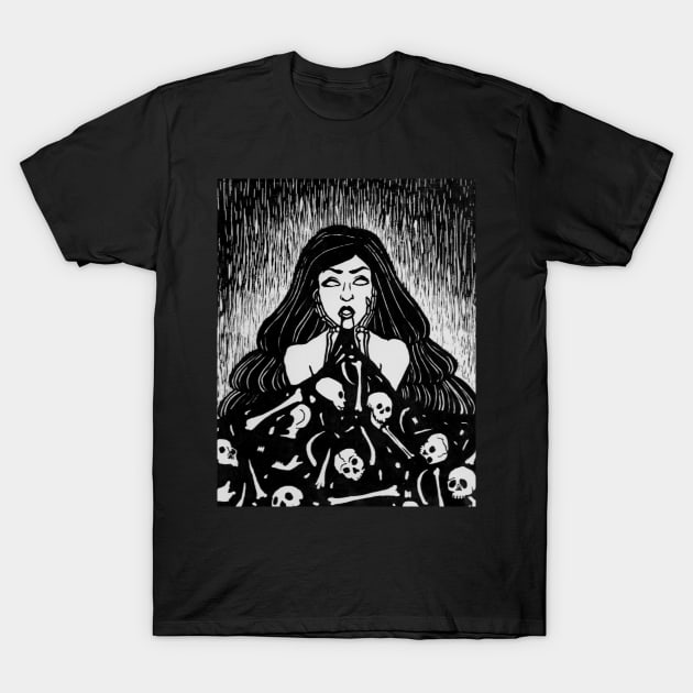 Mother of Death T-Shirt by Mertalou